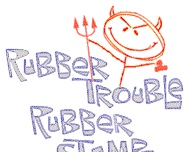 Rubber Trouble Rubber Stamps